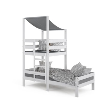 ДЕТСКАЯ КРОВАТЬ ТОМ 200Х90СМ БЕЛАЯ VICCO