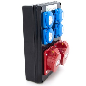 СТРОИТЕЛЬНАЯ РАСПРЕДЕЛИТЕЛЬНАЯ КОРОБКА 32/5 16/5 4x230В