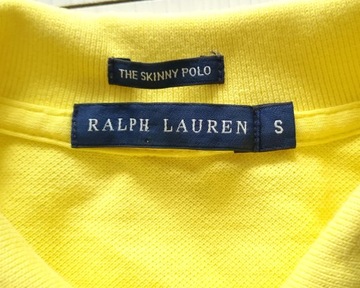 RALPH LAUREN THE SKINNY POLO BIG LOGO DAMSKA KOSZULKA POLO S