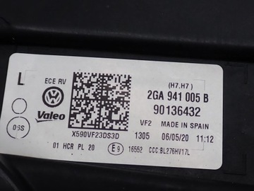 KOMPLETNÍ PŘEDNÍ KAPOTA SVĚTLA NÁRAZNÍK EVROPA VW VOLKSWAGEN T-ROC 20R