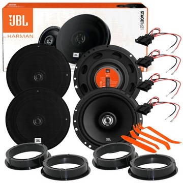 JBL 621 GŁOŚNIKI VW SHARAN PASSAT B5 FL GOLF 4 6 POLO JETTA BETLE PRZÓD TYŁ