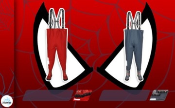 3Kamido Детские вейдерсы, вейдерсы, вейдерсы - SPIDER, серый 29/30