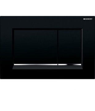 GEBERIT SIGMA30 Przycisk spłukujący CZARNY POŁYSK 115.883.km.1