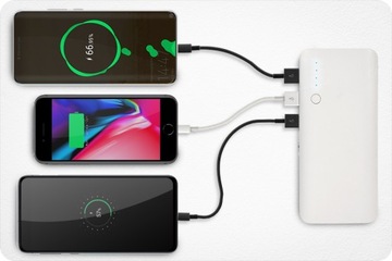 POWER BANK 20000 + КАБЕЛЬ ДЛЯ КАЖДОГО ТЕЛЕФОНА USB 5V