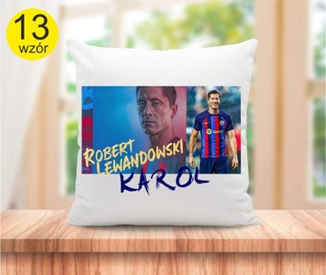 ПОДУШКА FC BARCELONA Микрофибра + НАЗВАНИЕ