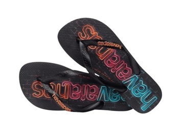 HAVAIANAS JAPONKI MĘSKIE CASUAL CZARNE 45-46 2SŻB