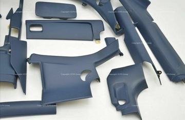 Lamborghini Gallardo Полный синий кожаный салон.