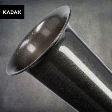 WAZON FLAKON NA CMENTARZ 35cm KWIATY SZTUCZNE WBIJANY SZPIC GRAFIT