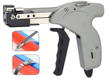 PISTOLET ZACISKARKA ZACIĄGACZ DO OPASEK STALOWYCH METALOWYCH 4,5-7,9 mm