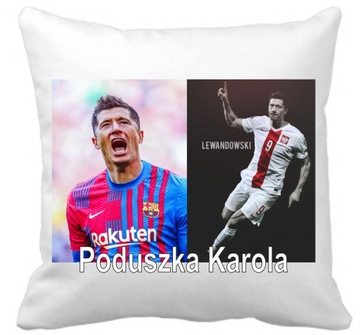 ROBERT LEWANDOWSKI PODUSZKA Mikrofibra+IMIĘ