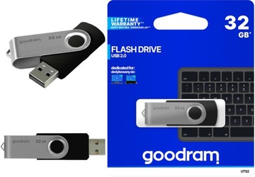 Pendrive GOODRAM USB 2.0 32GB UTS2 obrotowa osłona