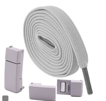 Плоские МАГНИТНЫЕ шнурки для взрослых и детей - без завязывания 1сек.