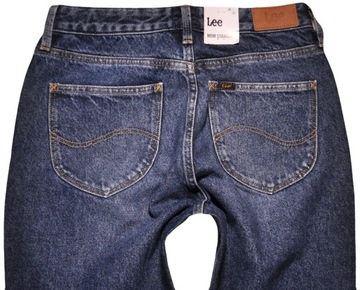 LEE spodnie jeans MOM STRAIGHT _ W28 L33