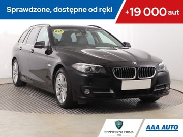 BMW Seria 5 F10-F11 Touring Facelifting 525d 218KM 2016 BMW 5 525d xDrive, 214 KM, 4X4, Automat, Skóra