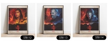 ПОСТЕР 32x44,5 СЕРИЯ ОЧЕНЬ СТРАННЫЕ ВЕЩИ МНОГО ДИЗАЙНОВ