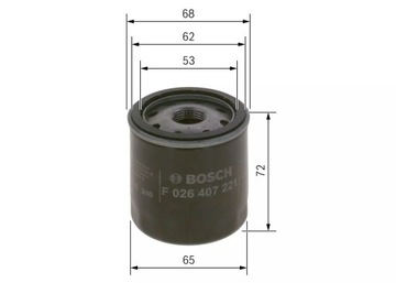 BOSCH F 026 407 221 FILTR OLEJE