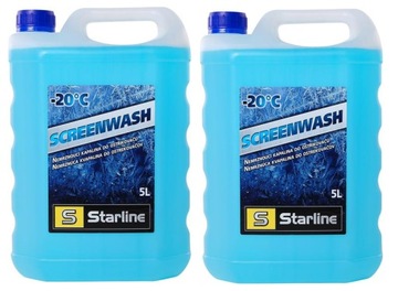 STARLINE ZIMOWY PŁYN DO SPRYSKIWACZY 5L -20C x2