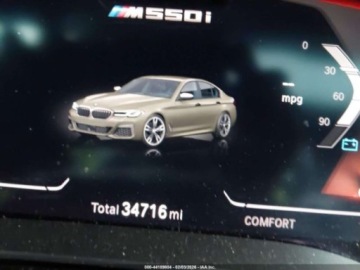 BMW Seria 5 G90-91 2023 BMW Seria 5 M550i xDrive 2023 4.4 Benzyna 523KM, zdjęcie 11