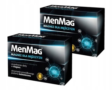 Menmag Magnez dla mężczyzn 2 x 30 tab TESTOSTERON
