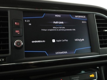 Seat Leon III ST Facelifting 2.0 EcoTSI 190KM 2018 Seat Leon DSG full LED półskóra navi klima auto, zdjęcie 24