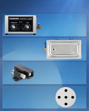 Ультразвуковая ванна, 6,5 л, 380 Вт, с подогревом, таймером, стерилизатором