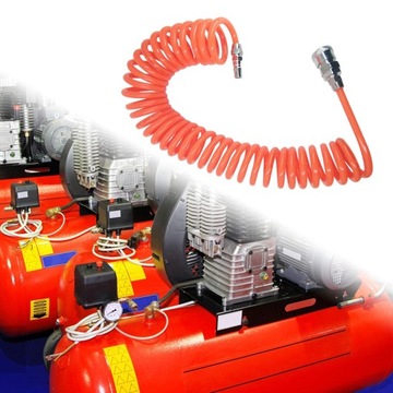 PU Pneumatic Tool Air Compressor Hose Multifunctional Oil 6 Meters