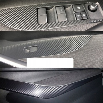 Наклейка в салон автомобиля Toyota Corolla 19-20