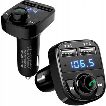 FM SD MP3 BLUETOOTH-ПЕРЕДАТЧИК 2xUSB ЗАРЯДНОЕ УСТРОЙСТВО