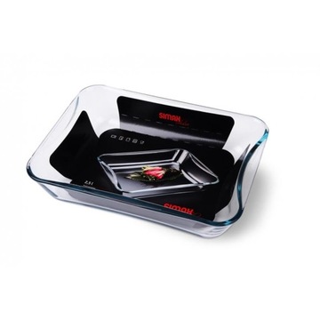 SIMAX ŻAROODPORNE NACZYNIE PROSTOKĄTNE 1,5 L DO ZAPIEKANIA