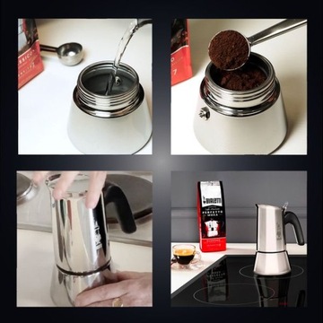 Стальная индукционная кофеварка BIALETTI NEW VENUS 10 т