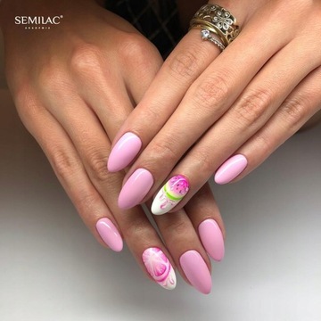 SEMILAC 056 Pink Smile UV LED Гибридный лак 7 мл