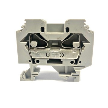 Złączka szynowa 2-przewodowa 16mm2 szara 283-101