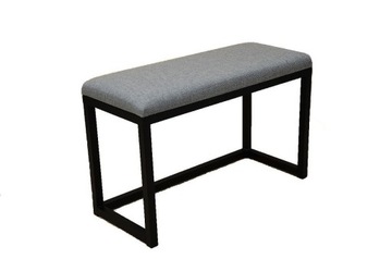 ŁAWKA TAPICEROWANA ŁAWECZKA METALOWA 120 cm
