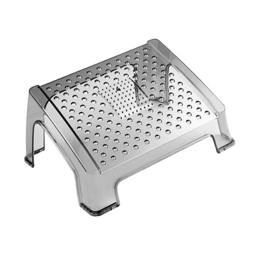 Подставка для ног под столом Многофункциональная подставка для ног с функцией массажа, наклоном и массажем, серая