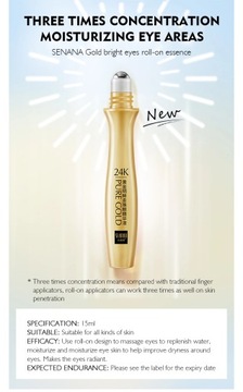 SENANA Pure Gold Eye Essence Эссенция для глаз 15 мл