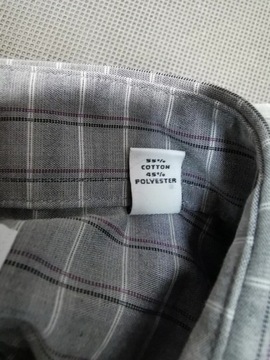 CALVIN KLEIN KOSZULA MĘSKA KRATA SLIM FIT M