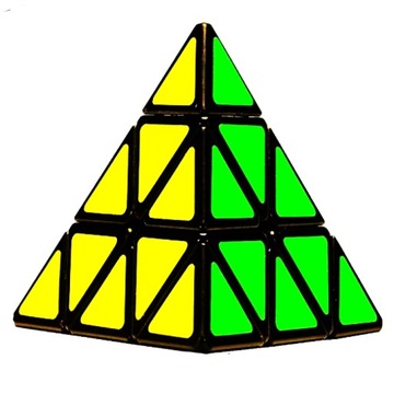 ZESTAW MAGNETYCZNA KOSTKA 3x3x3 PYRAMINX M BLACK KOSTKA 3x3 SPEED PIRAMID