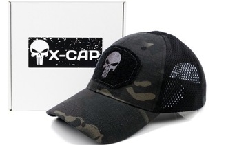 БЕЙСБОЛЬНАЯ КЕПКА МУЖСКАЯ С КАМУФЛЯЖНОЙ СЕТКОЙ