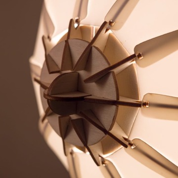 Deku Airship Декоративная деревянная подвесная лампа