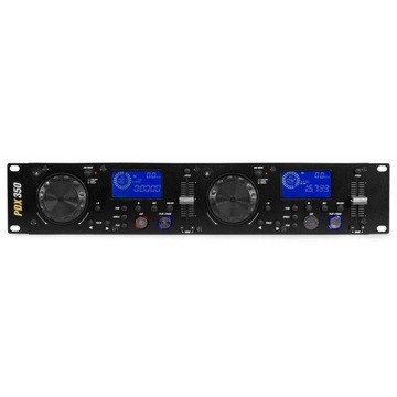 PDX350 USB ЖК-дисплей, двойной CD-MP3-плеер