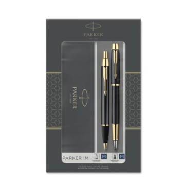 Шариковая ручка + перьевая ручка PARKER IM CASE GT