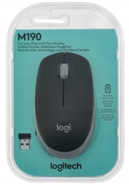 БЕСПРОВОДНАЯ МЫШЬ LOGITECH M190 ОПТИЧЕСКИЙ СЕНСОР