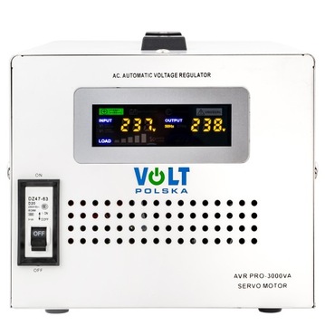 STABILIZATOR NAPIĘCIA AVR PRO 3000VA DO AGREGAT 3%