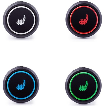 Zestaw mat grzewczych pod tapicerkę na fotel MOC 2x25W 12V 525x280mm