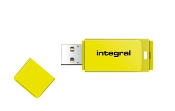 Встроенный USB-накопитель Neon 16 ГБ USB 2.0 желтый