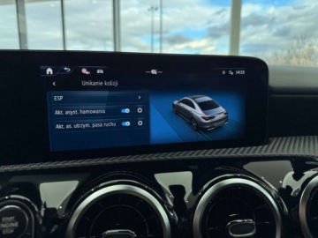 Mercedes CLA C118/X118 Coupe Facelifting 1.3 200 163KM 2024 Mercedes-Benz CLA 7G-DCT LED Kamera CarPlayAndroid Auto Podgrzewane fo, zdjęcie 29