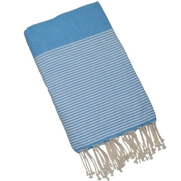 Ręcznik arabski FOUTA do sauny Spa hammam plażowy bawełna 190 x 100
