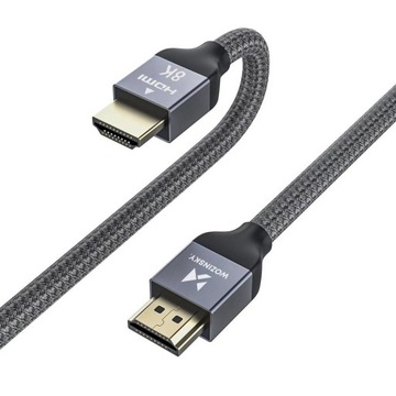 СЕРТИФИЦИРОВАННЫЙ СВЕРХСКОРОСТНОЙ КАБЕЛЬ HDMI 2.1 8K 4K ОДИН КАБЕЛЬ 5 м