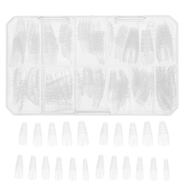 ИСКУССТВЕННЫЕ НОГТИ ИСКУССТВЕННЫЕ НАСАДКИ ПОЛНОЕ ПОКРЫТИЕ СТЕКЛЯННАЯ БРОНЯ