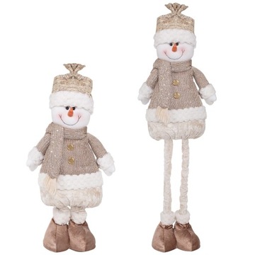 BAŁWANEK ŚWIĄTECZNY DUŻY DEKORACJA ŚWIĄTECZNA 74cm